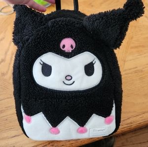 NWOT KUROMI FURRY LOUNGEFLY!